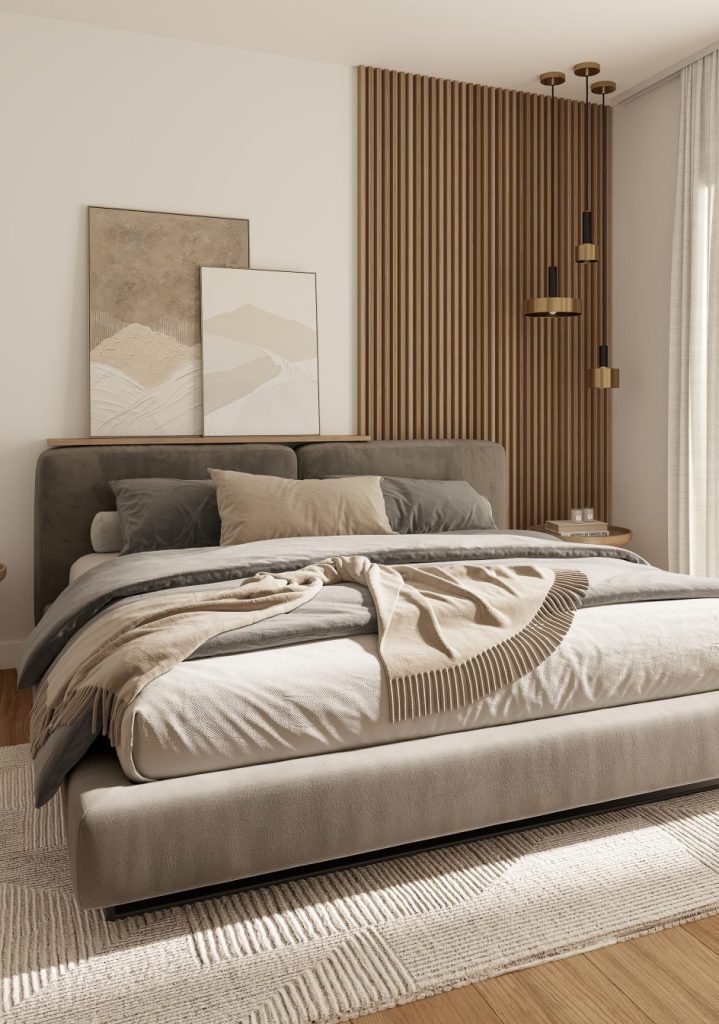 Dormitorio principal de la promoción de Almara